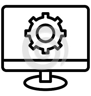 Code quality, web development Isolated Vector Icon That can be very easily edit or modified.