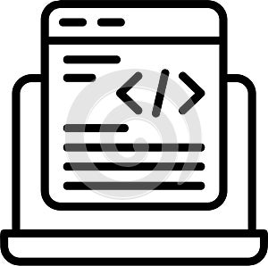 Code Refactoring Vector Icon