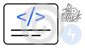 Code Symbol and Nature Elements Programming, Environment, and Technology Integration