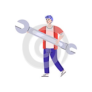 Code testing technology vector illustration isolated on a white.