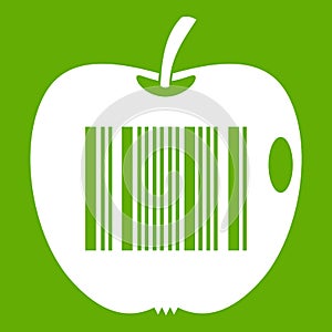 Code to represent product identification icon green