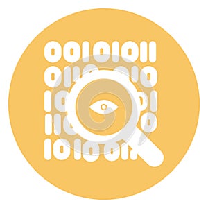 Code Vector Icon  that can be easily modified  or edit