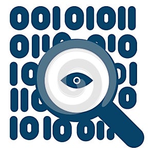 Code Vector Icon  that can be easily modified  or edit