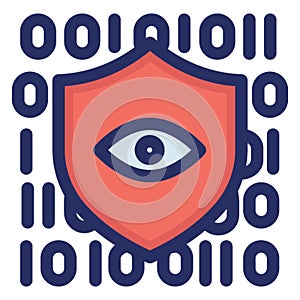 Code Vector Icon  that can be easily modified  or edit