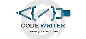 Code writer logo