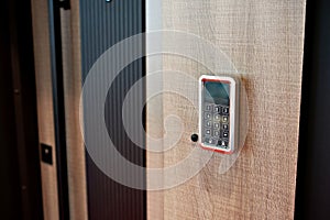Coded digital door lock
