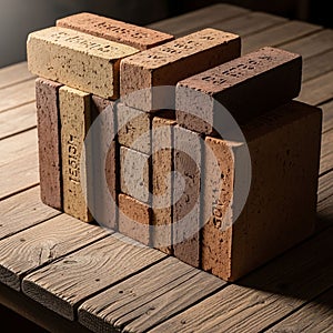 Codes imprinted on its surface indicating possible manufacturi