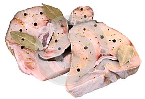 Codfish with lemon pepper