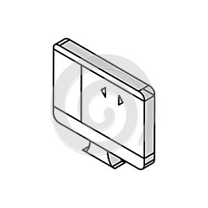coding code geek isometric icon vector illustration
