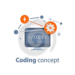 Software development, computer technology, system integration, code learning, web interface design
