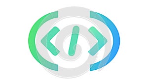 Coding Development Icon Vector Illustration, vector design Generative AI