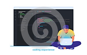 Coding experience and software development