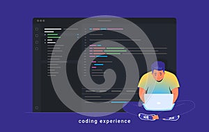 Coding experience and software development