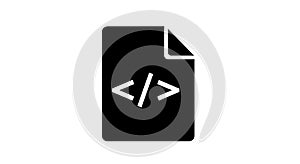 AI Generated Code File Icon