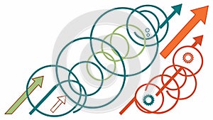 Coding Icon with Abstract Elements, Software Development, vector design Generative AI