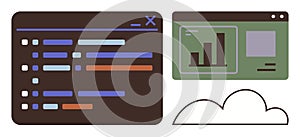 Cloud-Based Programming and Data Analytics Dashboard Visualization