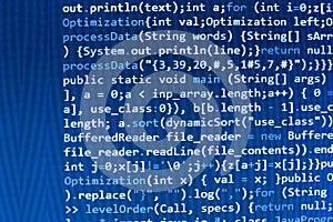 Coding programming source code screen.
