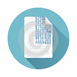 Coding and Software Document Vector Icon