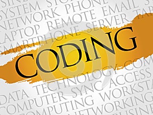 Coding word cloud