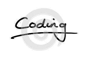 Coding photo