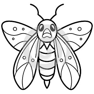 Codling Moth cries icon vector