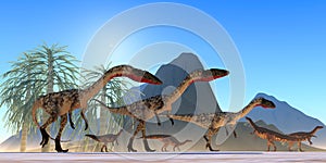 Coelophysis Hunting Party photo