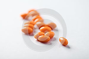 Coenzyme Q10 capsules. Antioxidants.