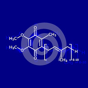 Coenzyme Q10 or ubiquinone