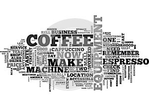 A Coffe Shop The Perfect Business Part Word Cloud photo