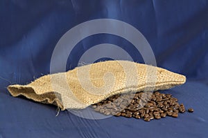 Coffee Bag And Beans