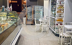 Coffee, bakery and wine bar in Rome