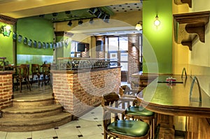 Coffee Bar And Pub Interior