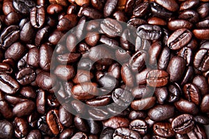 Coffee bean background