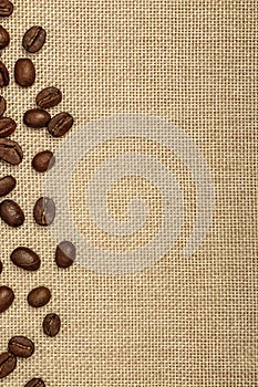 Coffee bean background