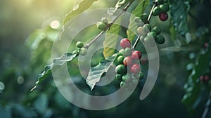 The Coffee Bean Branch.AI generated image