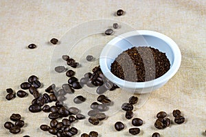 Coffee bean,cup