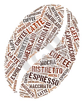 Coffee bean graphics