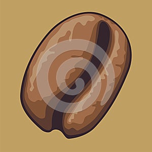 Coffee bean icon