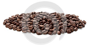 Coffee bean isolated on white