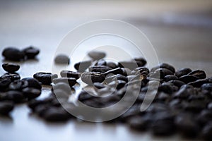 Coffee beans as a desktop background