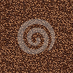 Coffee beans background