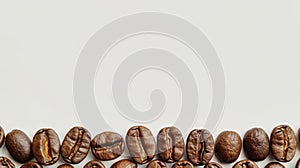 The Coffee Beans Background.AI generated image