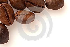 Coffee beans background