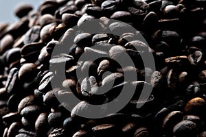 Coffee Beans caffeine seeds with aromatic flavor