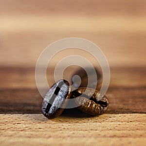 Coffee beans Close-up