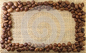 Coffee beans Frame