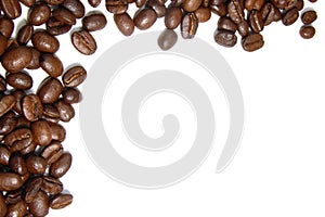 Coffee beans frame