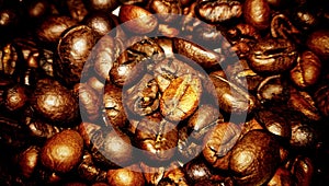 Granos de café 