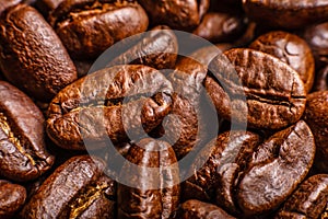 Coffee Beans Macro