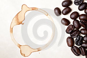 Coffee beans and img